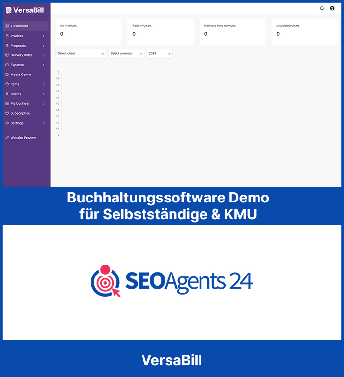 Buchhaltungssoftware Demo für Selbstständige & KMU